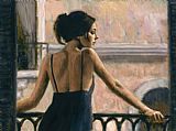 Fabian Perez BALCONES DE BUENOS AIRES VI painting